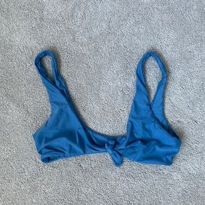 Blue Amuse Society Bikini Top